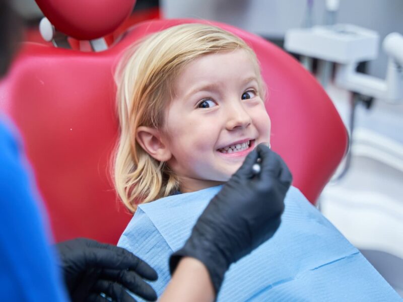 Visita dentistica per bambini